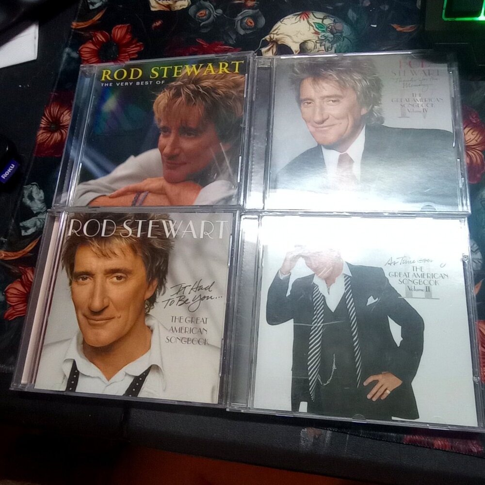 Rod Stewart CD Bundle  Greatest Hits + American Songbook Series